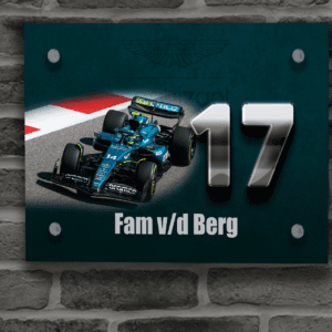 F1 Naambordje 16