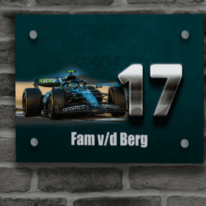 F1 Naambordje 17