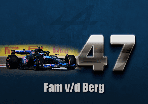 F1 Naambordje 45