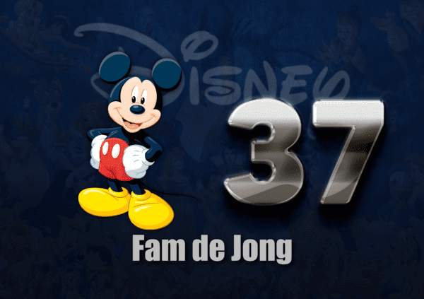 Disney Naambordje 21