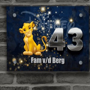 Disney Naambordje 56