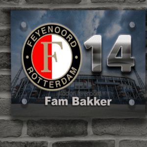 Feyenoord Naambordje 2