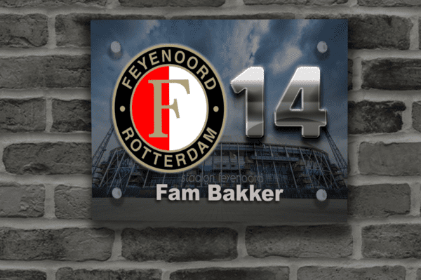 Feyenoord Naambordje 2