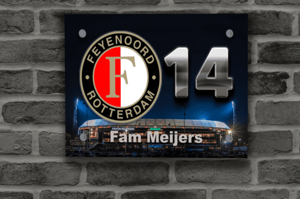 Feyenoord Naambordje 1