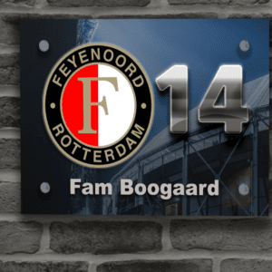 Feyenoord Naambordje 5