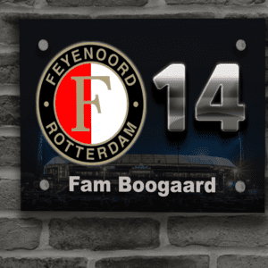 Feyenoord Naambordje 6