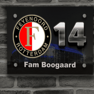 Feyenoord Naambordje 7