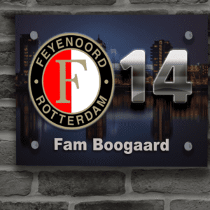 Feyenoord Naambordje 8