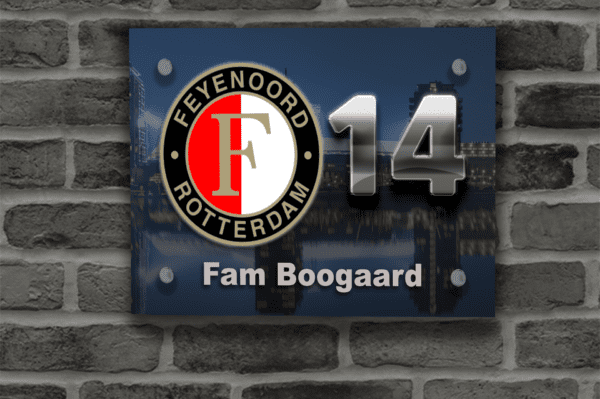 Feyenoord Naambordje 9